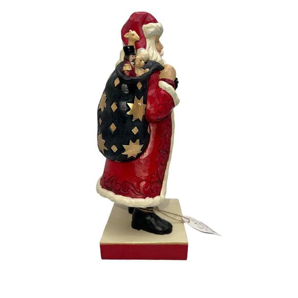 Jim Shore Santa with Toy Bag - Picture 4 of 5